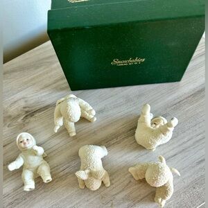 Dept 56 Snowbabies Tumbling in the Snow